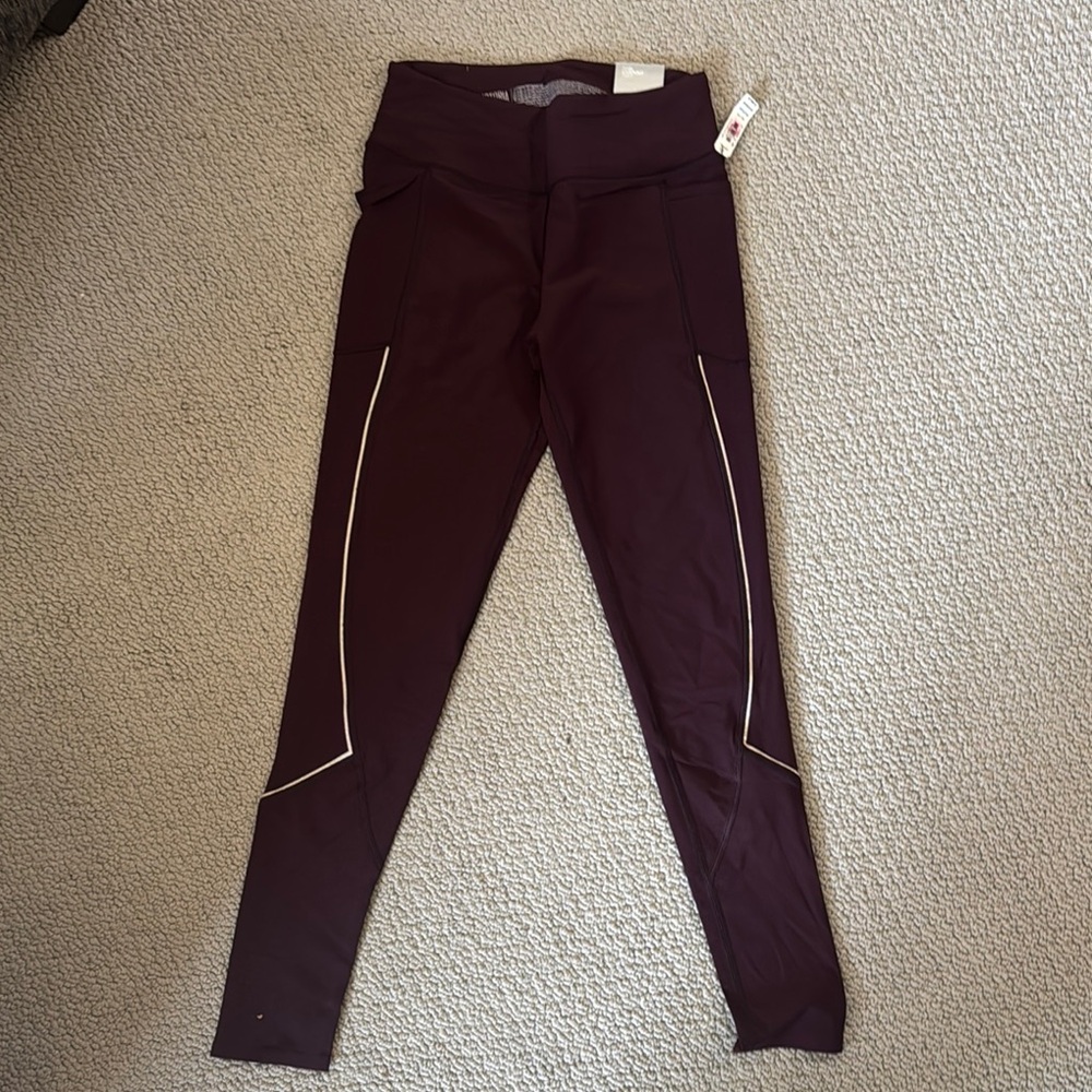 Victoria's Secret Purple High-Waisted Leggings